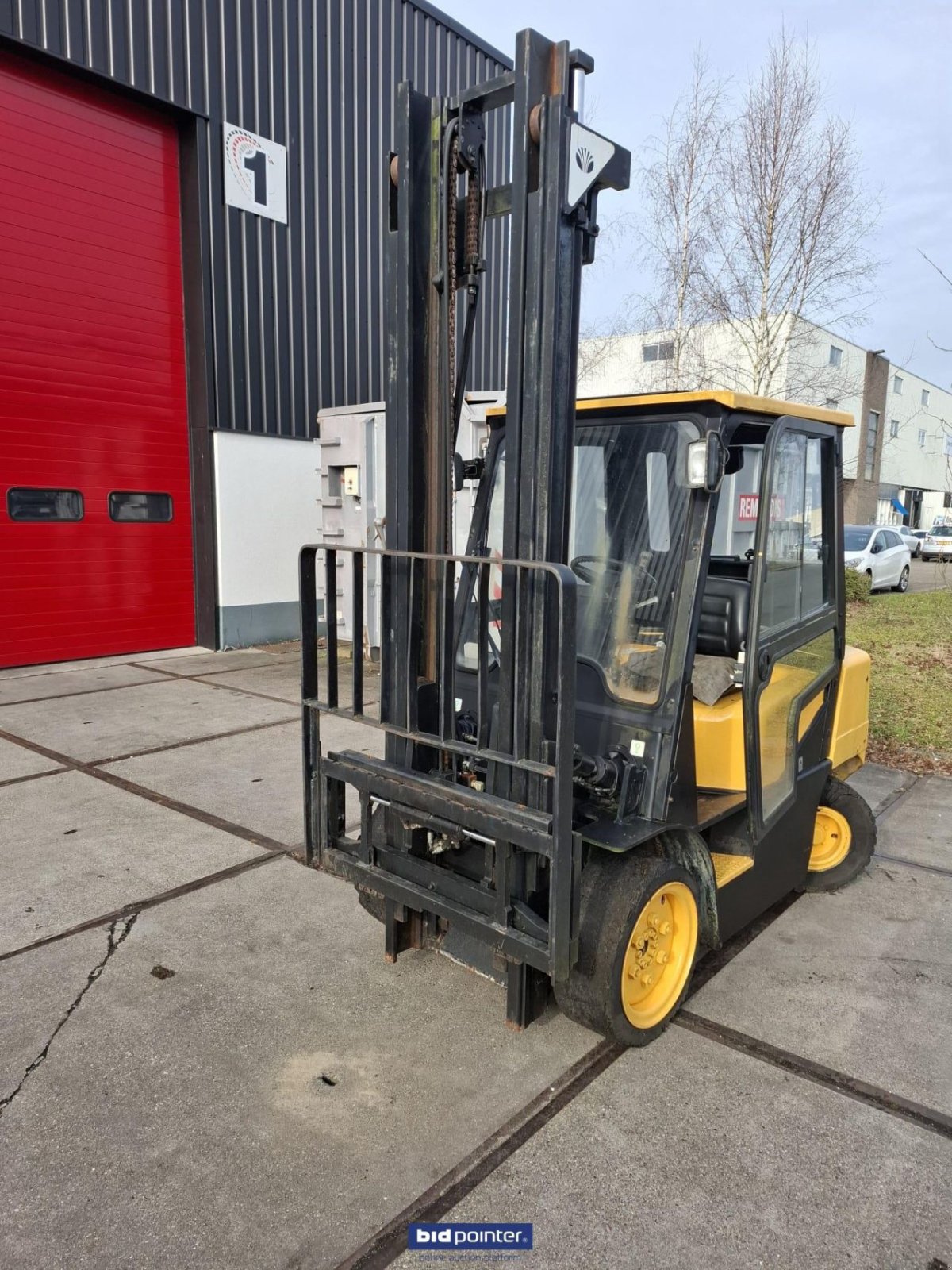 Frontstapler du type Daewoo D305-3, Gebrauchtmaschine en Deurne (Photo 1)