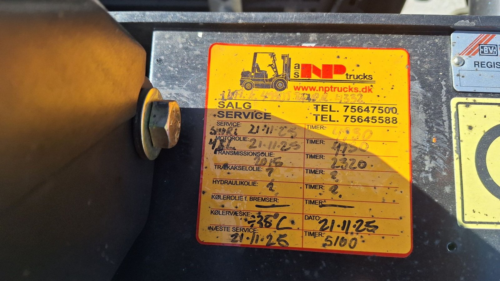 Frontstapler typu Daewoo G25E-6, Gebrauchtmaschine w Rødekro (Zdjęcie 13)