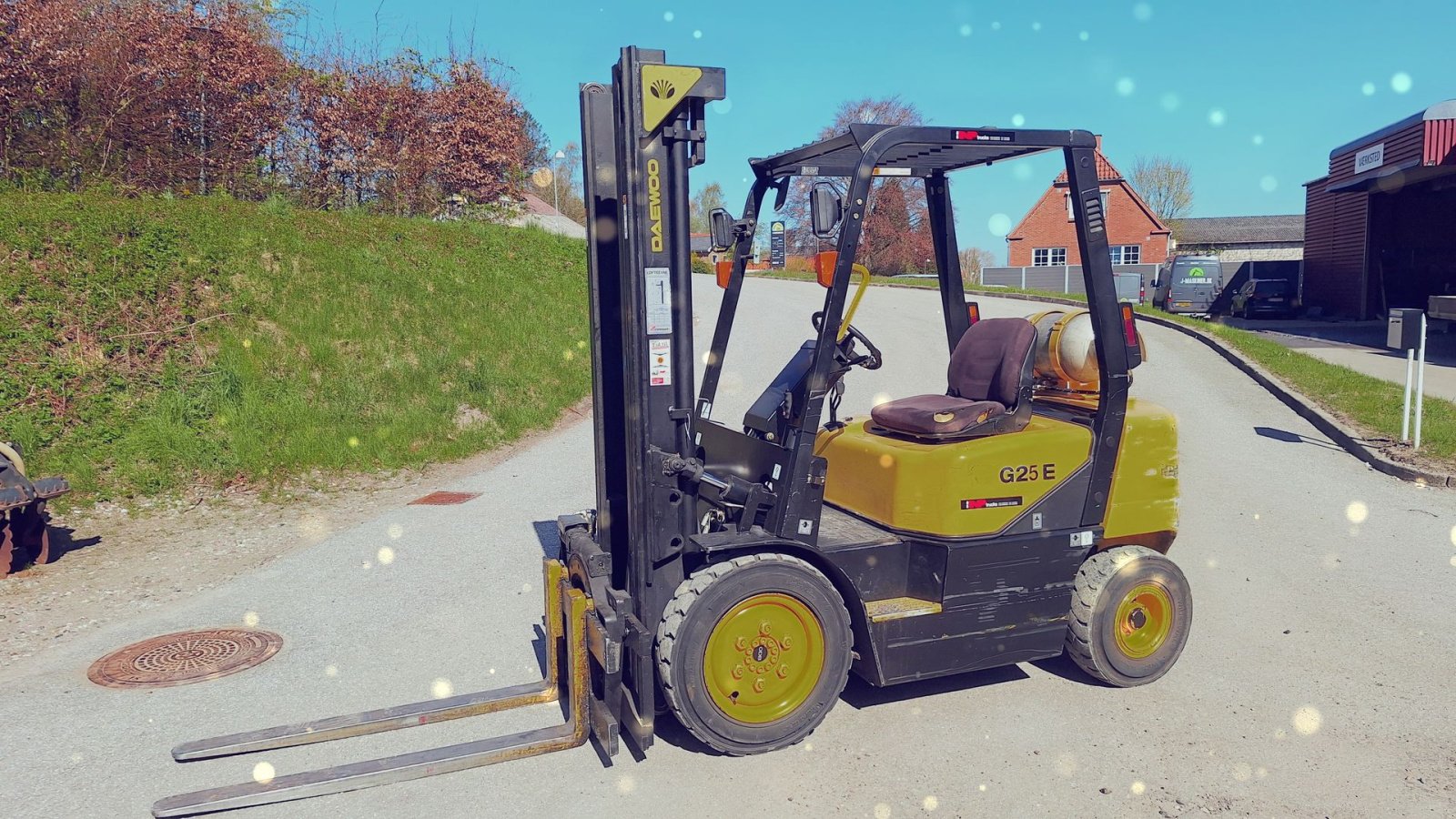 Frontstapler typu Daewoo G25E-6, Gebrauchtmaschine w Rødekro (Zdjęcie 3)