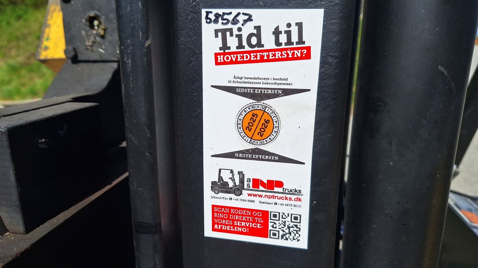 Frontstapler typu Daewoo G25E-6, Gebrauchtmaschine w Rødekro (Zdjęcie 10)