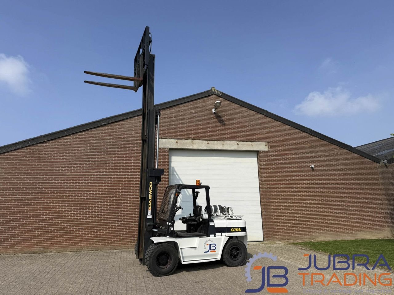 Frontstapler от тип Daewoo G70S, Gebrauchtmaschine в Buggenum (Снимка 8)