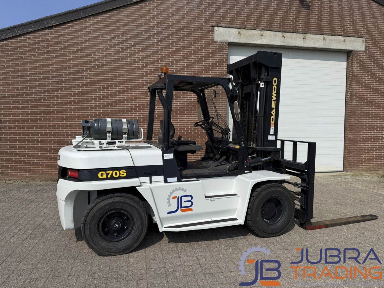 Frontstapler от тип Daewoo G70S, Gebrauchtmaschine в Buggenum (Снимка 4)