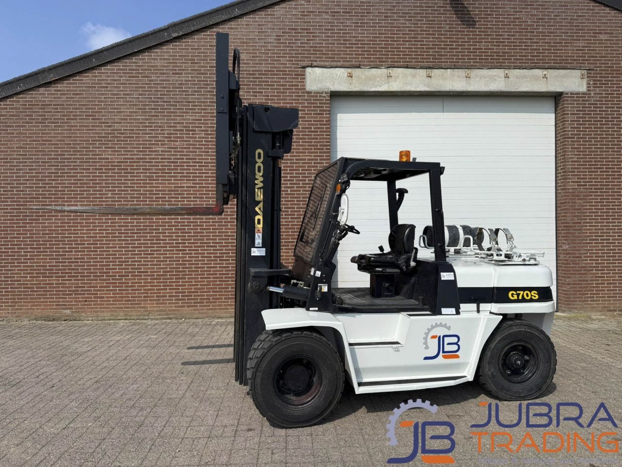 Frontstapler от тип Daewoo G70S, Gebrauchtmaschine в Buggenum (Снимка 7)