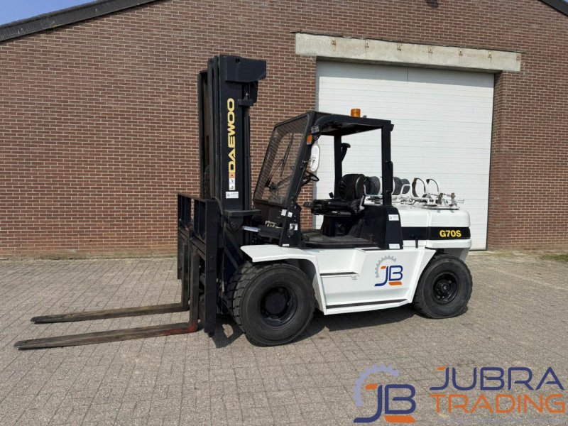 Frontstapler del tipo Daewoo G70S, Gebrauchtmaschine In Buggenum