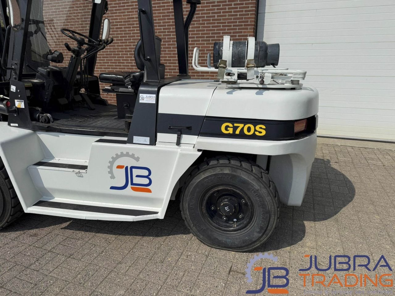 Frontstapler от тип Daewoo G70S, Gebrauchtmaschine в Buggenum (Снимка 3)