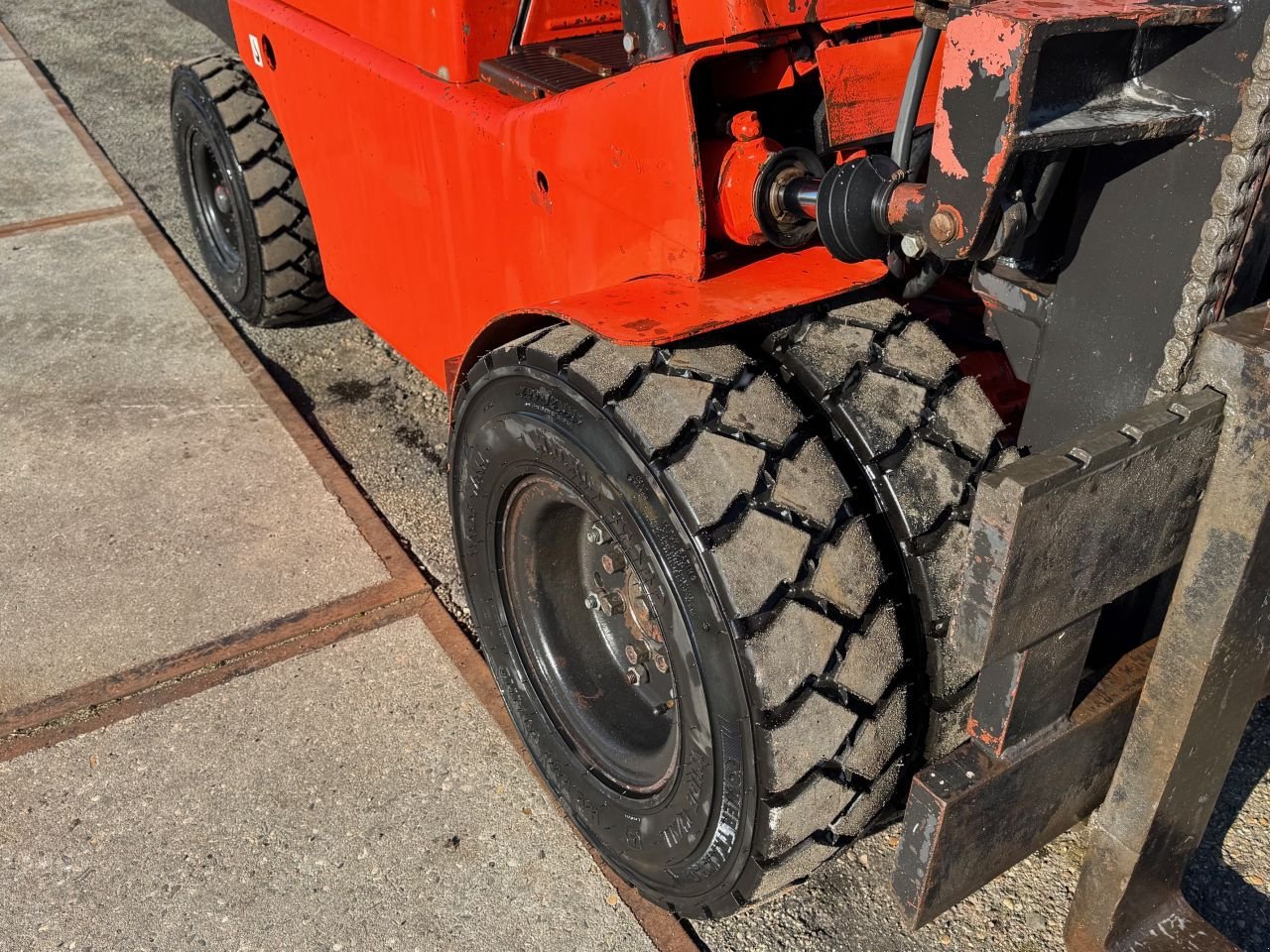 Frontstapler des Typs Desta diesel vorkheftruck, Gebrauchtmaschine in Hardinxveld-Giessendam (Bild 3)