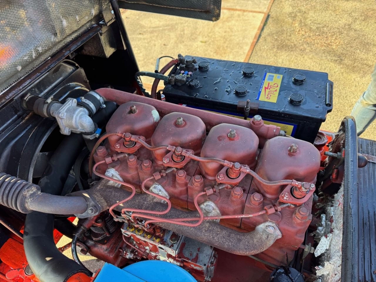 Frontstapler des Typs Desta diesel vorkheftruck, Gebrauchtmaschine in Hardinxveld-Giessendam (Bild 8)