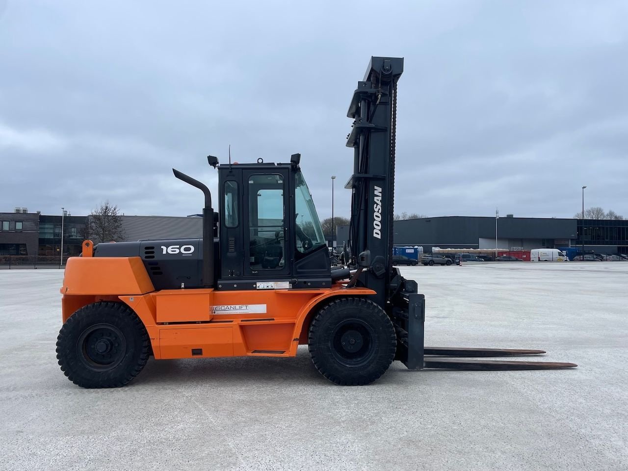 Frontstapler van het type Doosan D 160S-5, Gebrauchtmaschine in Holten (Foto 4)