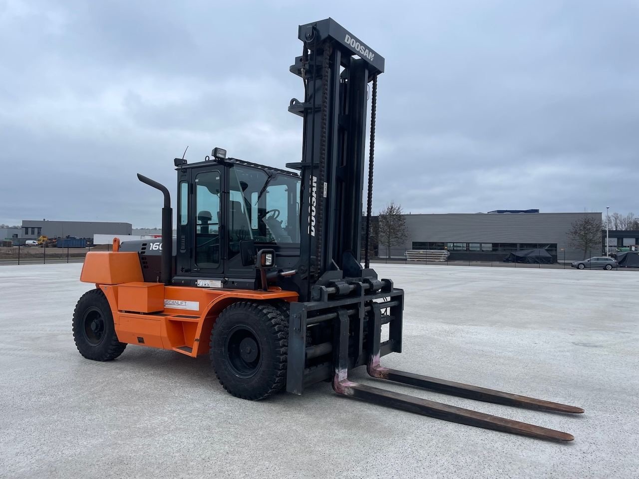 Frontstapler van het type Doosan D 160S-5, Gebrauchtmaschine in Holten (Foto 3)