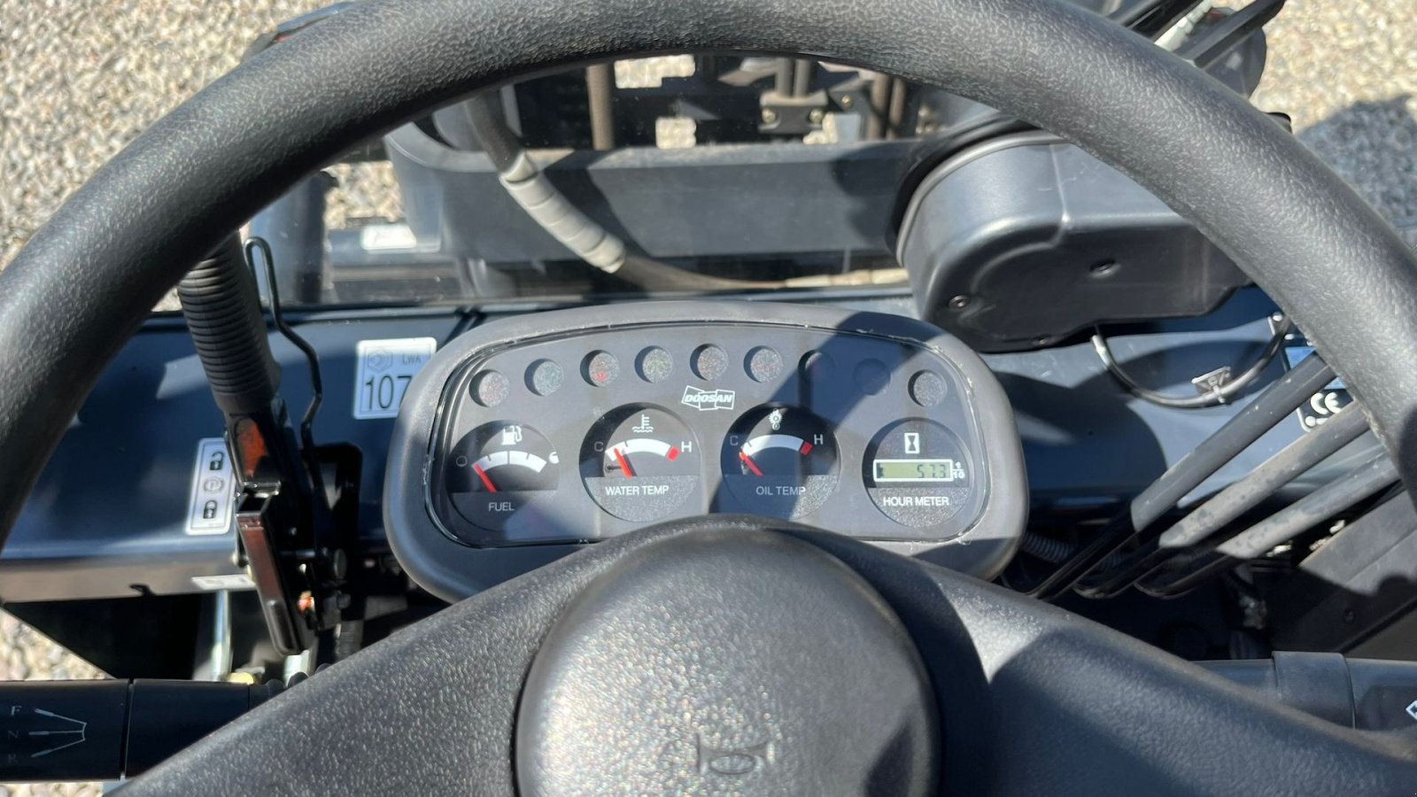 Frontstapler of the type Doosan D30 G med kabine og KUN 57 TIMER FRA NY, MED TIME GARENTI, Gebrauchtmaschine in Lintrup (Picture 8)