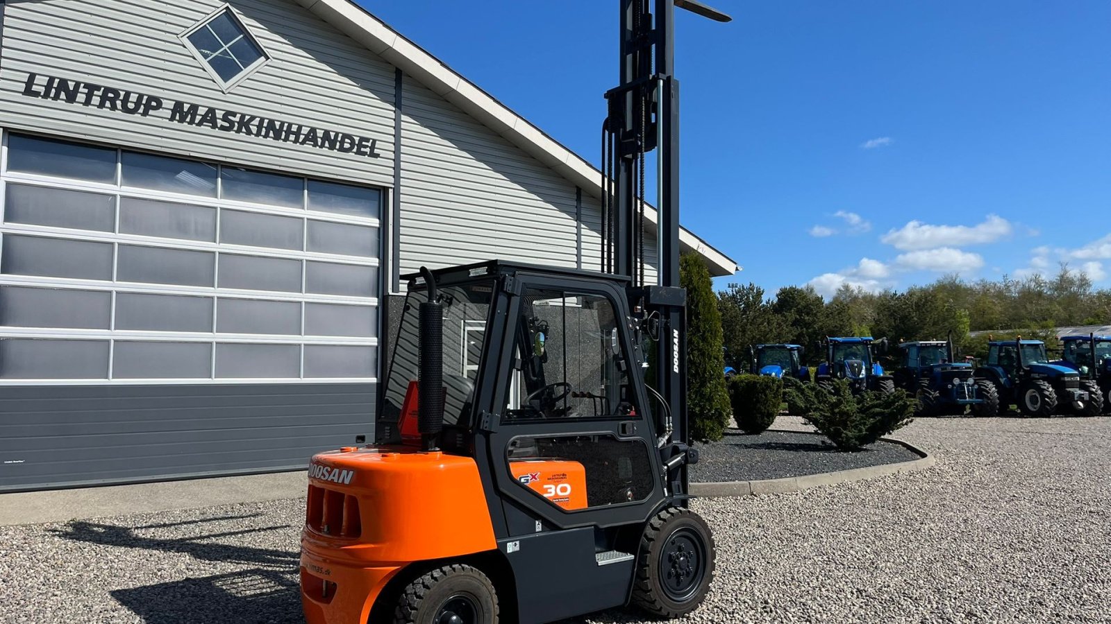 Frontstapler of the type Doosan D30 G med kabine og KUN 57 TIMER FRA NY, MED TIME GARENTI, Gebrauchtmaschine in Lintrup (Picture 13)