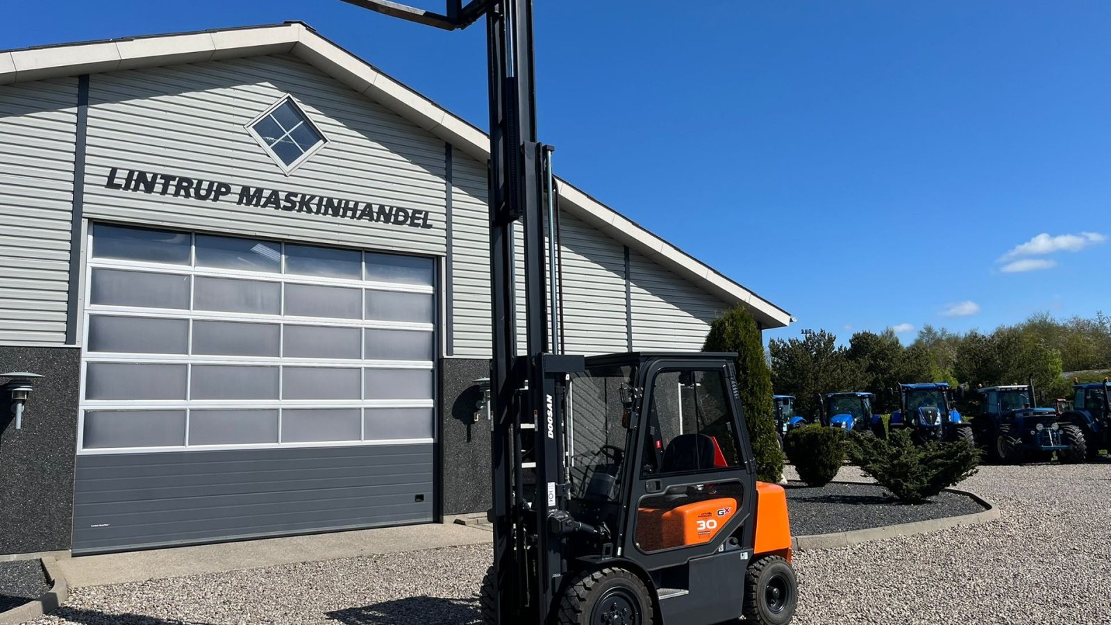 Frontstapler of the type Doosan D30 G med kabine og KUN 57 TIMER FRA NY, MED TIME GARENTI, Gebrauchtmaschine in Lintrup (Picture 24)