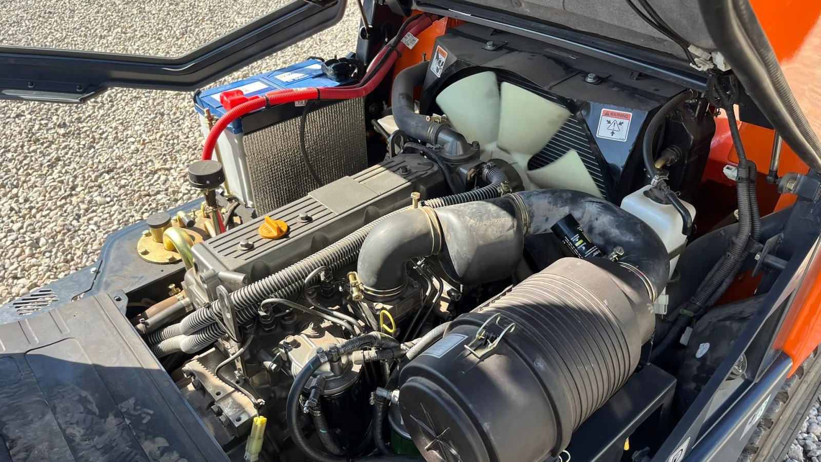 Frontstapler of the type Doosan D30 G med kabine og KUN 57 TIMER FRA NY, MED TIME GARENTI, Gebrauchtmaschine in Lintrup (Picture 15)