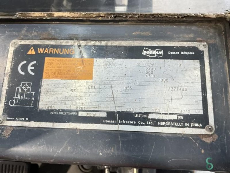 Frontstapler des Typs Doosan D30G, Gebrauchtmaschine in Wijchen (Bild 8)