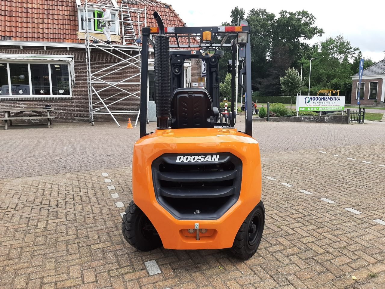 Frontstapler des Typs Doosan D30NXP, Gebrauchtmaschine in Hardegarijp (Bild 5)