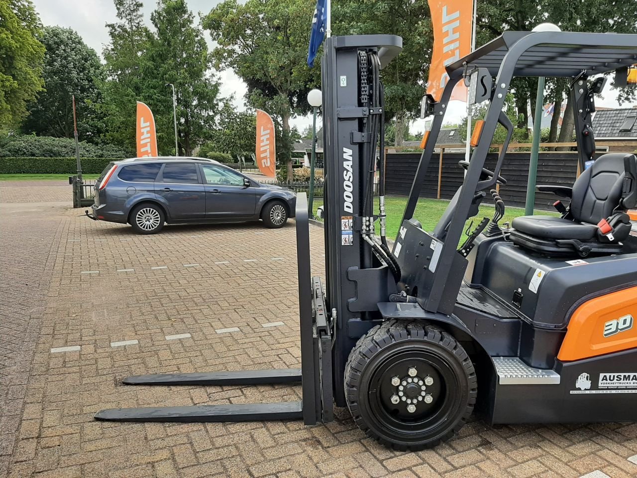 Frontstapler des Typs Doosan D30NXP, Gebrauchtmaschine in Hardegarijp (Bild 8)