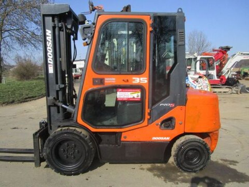 Frontstapler типа Doosan D35C-5 Triplex-FH 4,9m + Seitenschieber, Gebrauchtmaschine в Gnas (Фотография 3)