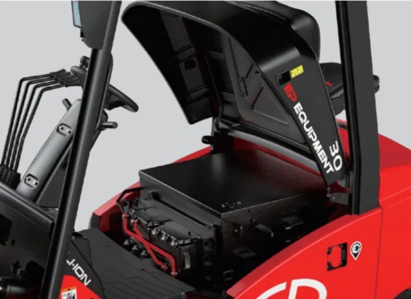 Frontstapler des Typs EP EFL253 S elektrische heftruck (2.500 kg), Neumaschine in Andelst (Bild 3)