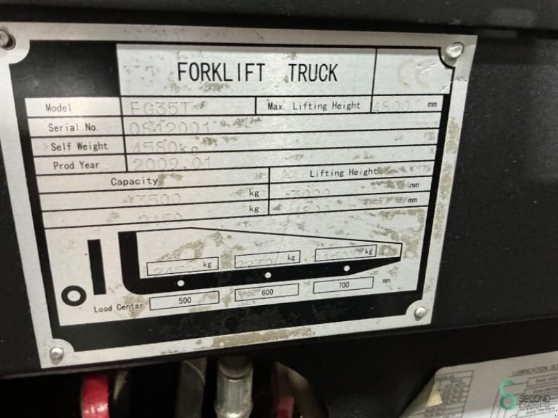 Frontstapler типа EP FG35T, Gebrauchtmaschine в Wijchen (Фотография 11)