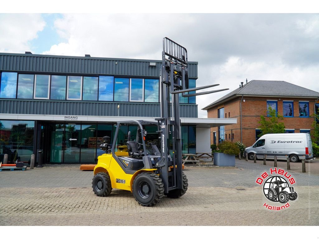 Frontstapler del tipo Eurotrac FD35-RT, Neumaschine In MIJNSHEERENLAND (Immagine 3)