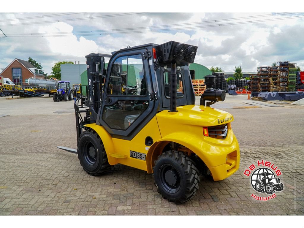 Frontstapler del tipo Eurotrac FD35-RT, Neumaschine In MIJNSHEERENLAND (Immagine 7)