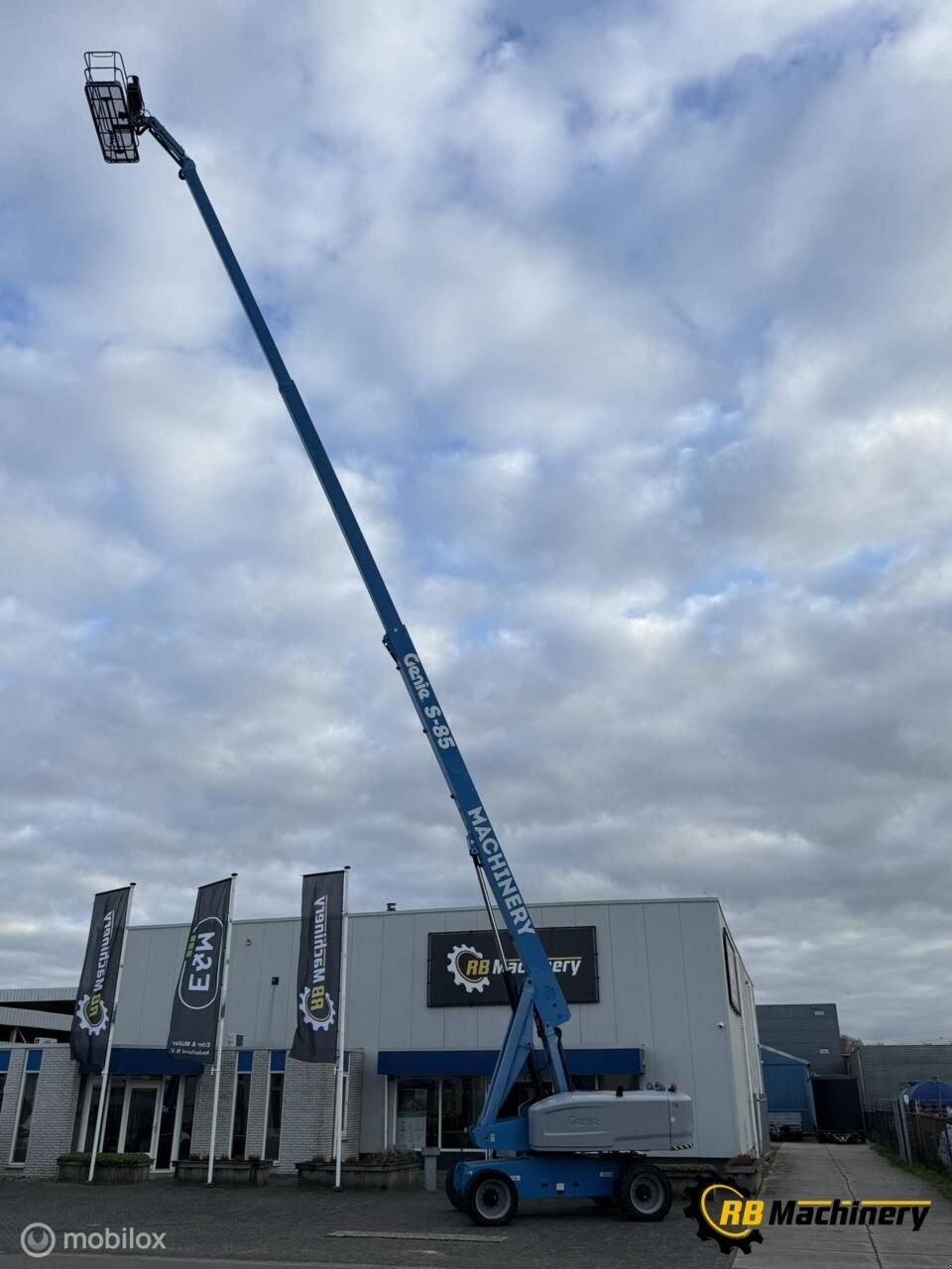 Frontstapler Türe ait Genie S-85, Gebrauchtmaschine içinde Heerenveen (resim 7)