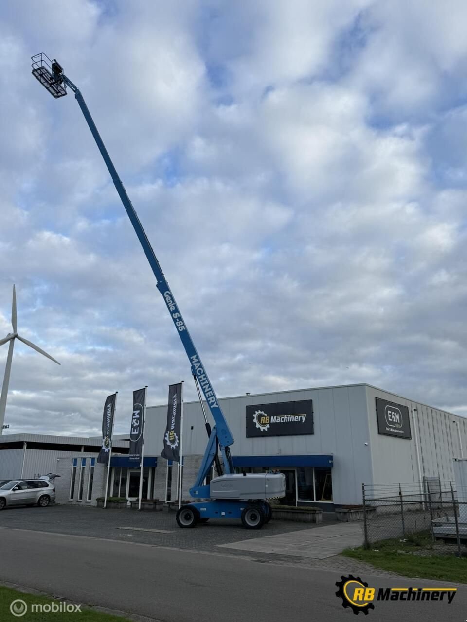 Frontstapler Türe ait Genie S-85, Gebrauchtmaschine içinde Heerenveen (resim 5)