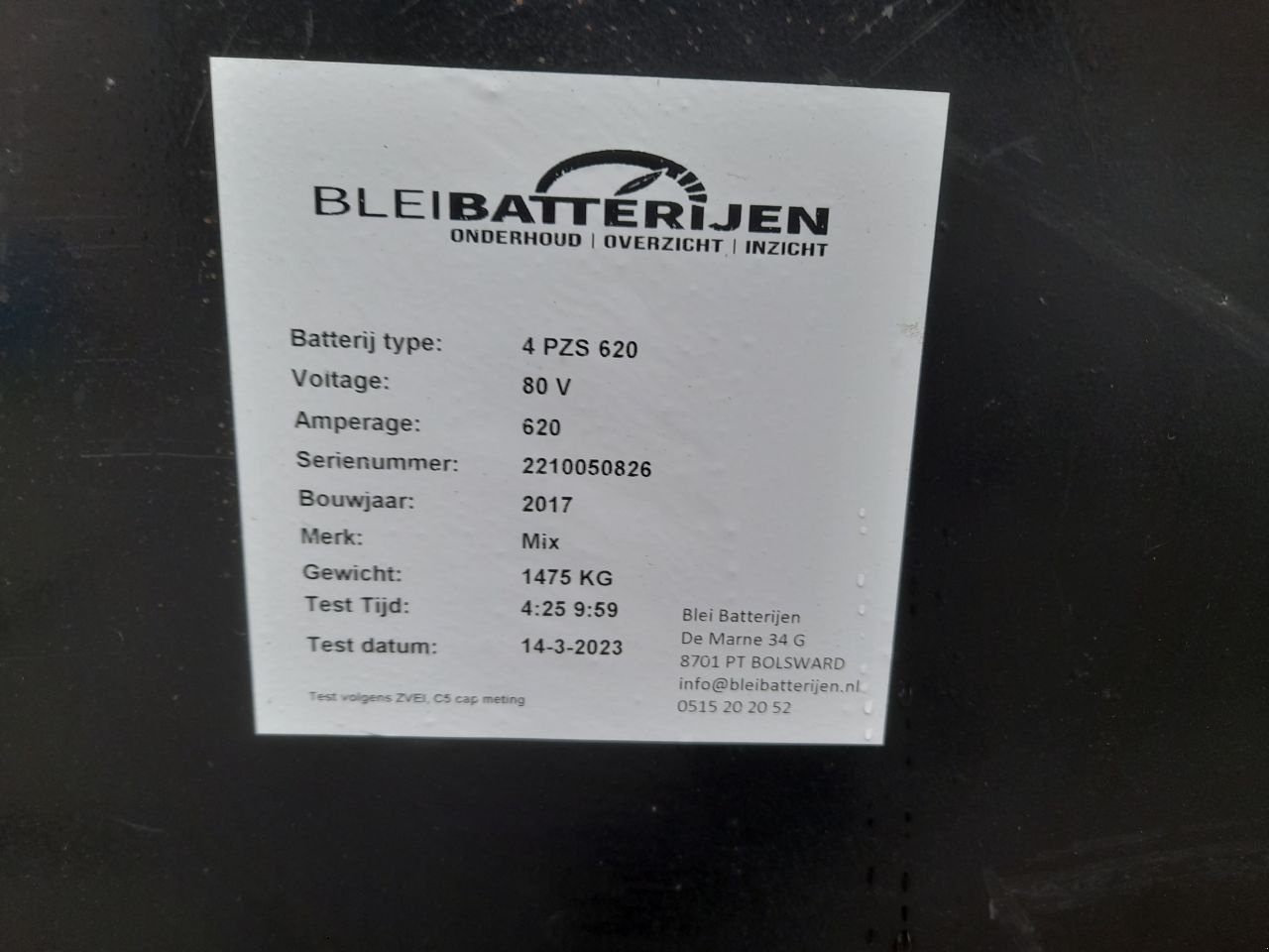 Frontstapler des Typs Hangcha CPD35J, Gebrauchtmaschine in Veenendaal (Bild 11)