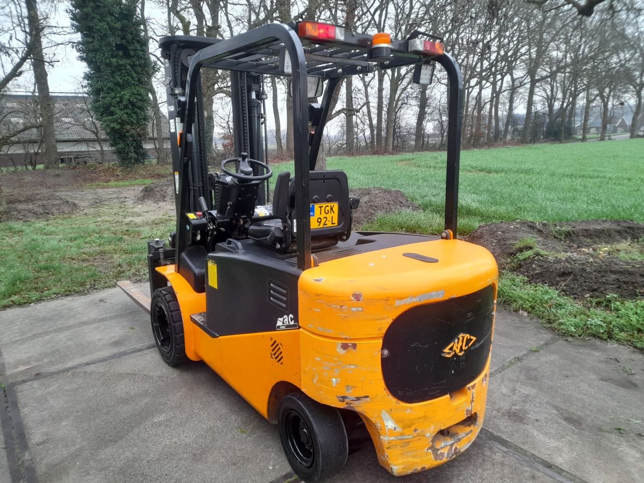 Frontstapler des Typs Hangcha CPD35J, Gebrauchtmaschine in Veenendaal (Bild 8)