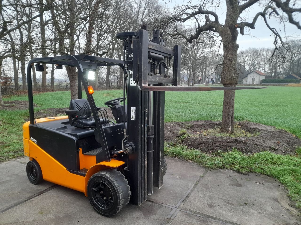 Frontstapler des Typs Hangcha CPD35J, Gebrauchtmaschine in Veenendaal (Bild 7)