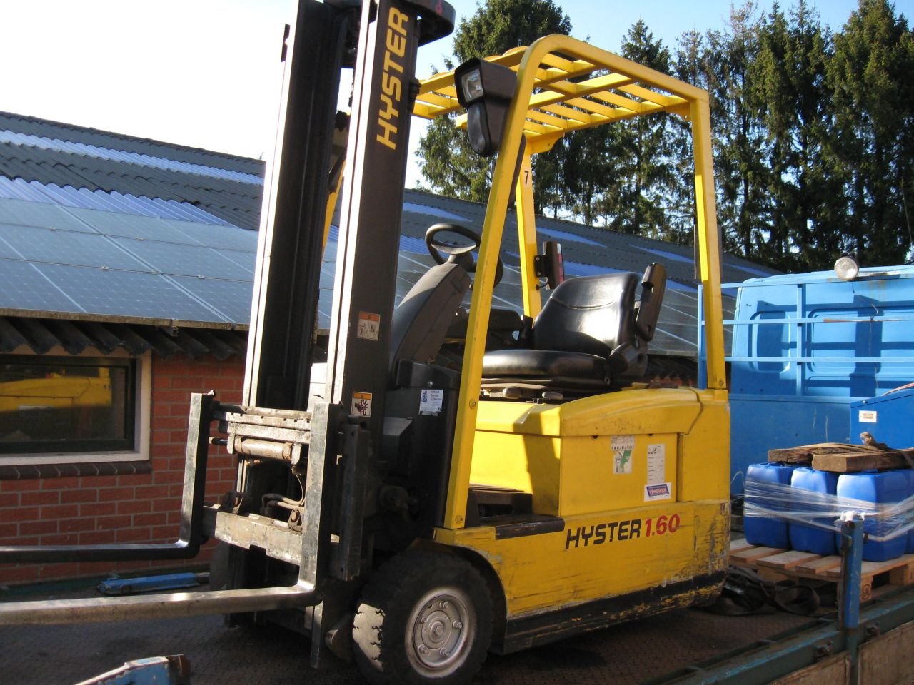 Frontstapler типа Hyster -, Gebrauchtmaschine в Oldenzaal (Фотография 3)