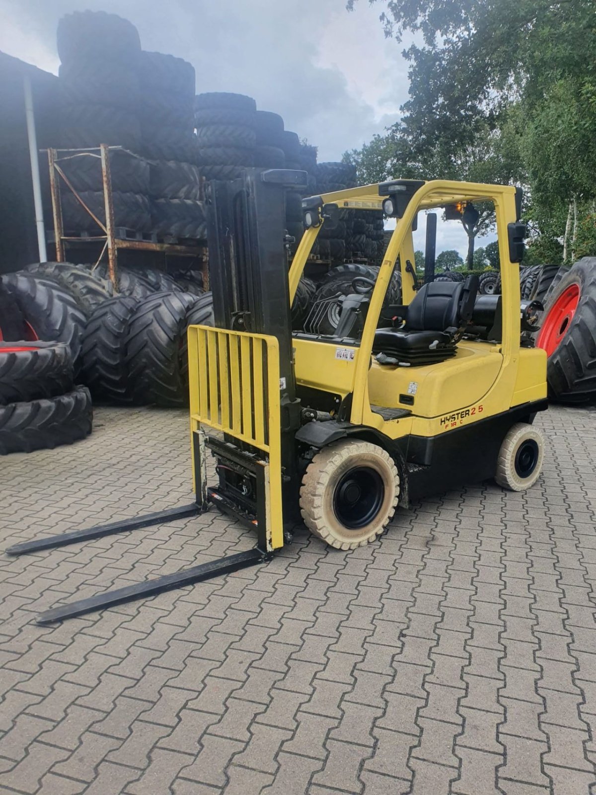 Frontstapler of the type Hyster -, Gebrauchtmaschine in Wedde (Picture 1)
