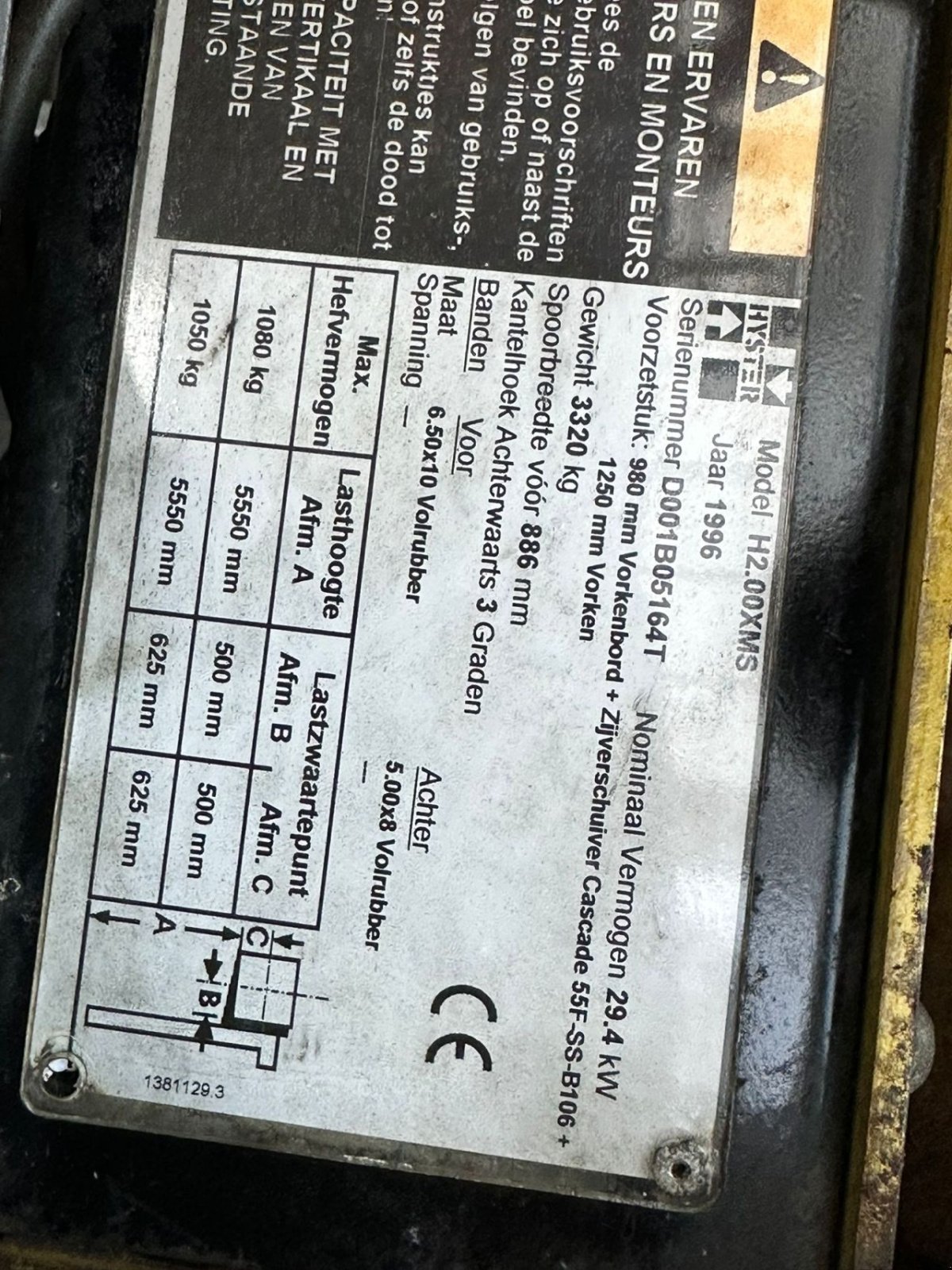 Frontstapler za tip Hyster 2.0, Gebrauchtmaschine u Linde (dr) (Slika 4)