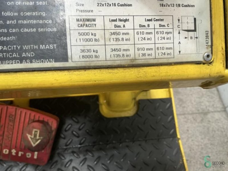 Frontstapler del tipo Hyster E 5.50 XL, Gebrauchtmaschine en Wijchen (Imagen 8)