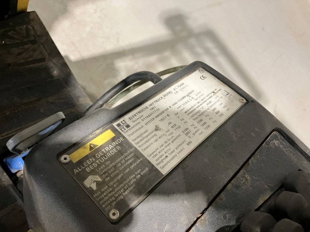 Frontstapler typu Hyster E1.75XM, Gebrauchtmaschine v Antwerpen (Obrázok 10)