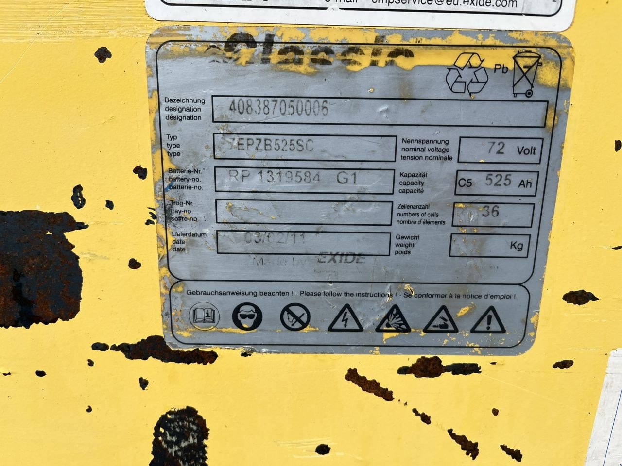 Frontstapler of the type Hyster e3.00xl, Gebrauchtmaschine in Meijel (Picture 5)