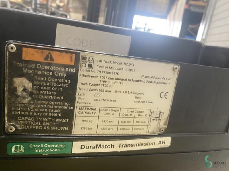 Frontstapler des Typs Hyster H 2.0 FT (T), Gebrauchtmaschine in Wijchen (Bild 7)