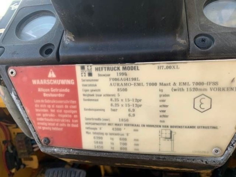 Frontstapler of the type Hyster H 7.00 XL, Gebrauchtmaschine in Roosendaal (Picture 5)