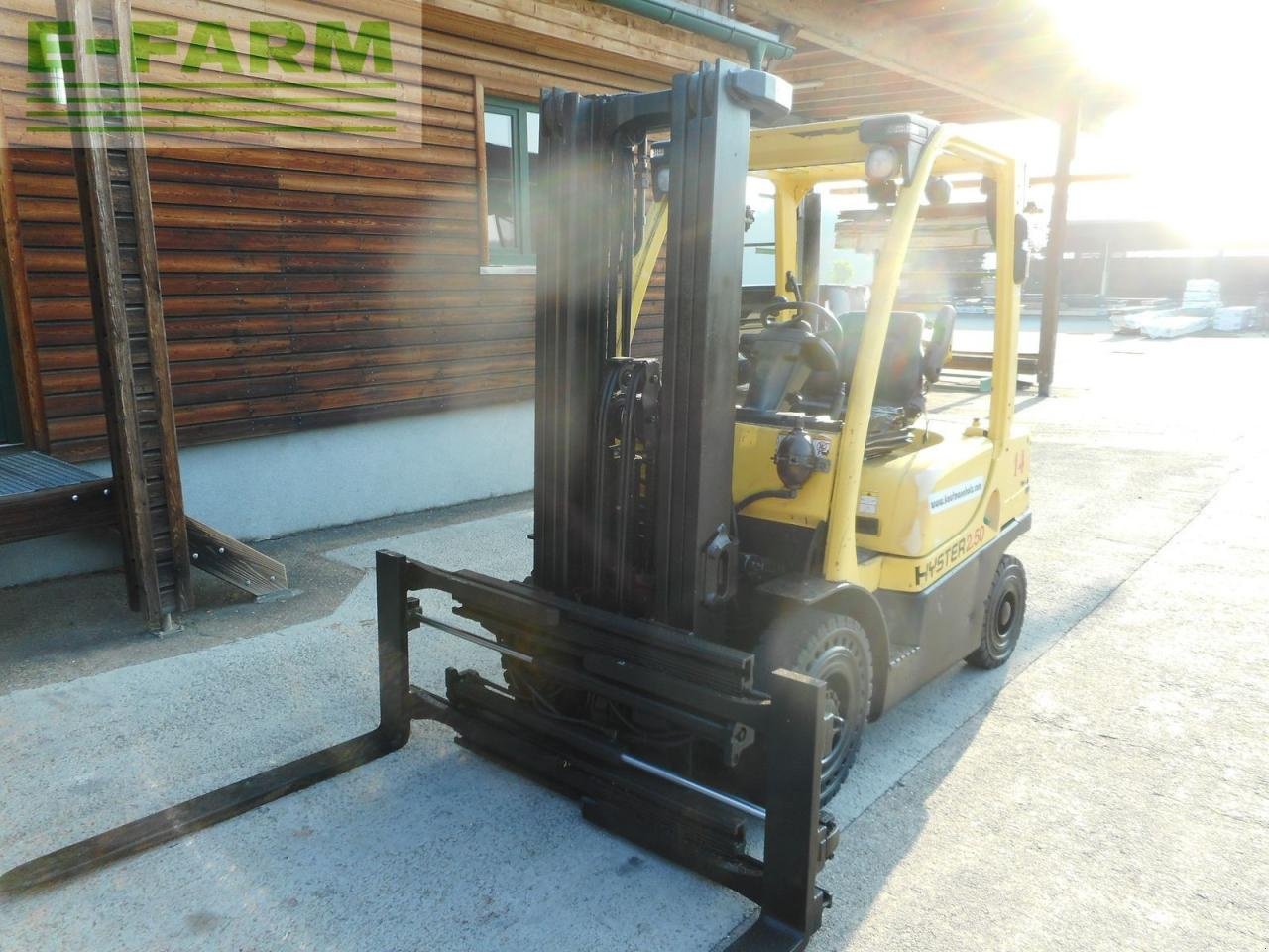 Frontstapler des Typs Hyster h2.5ft triplex 4,95m + ss + zv, Gebrauchtmaschine in ST. NIKOLAI/DR. (Bild 2)