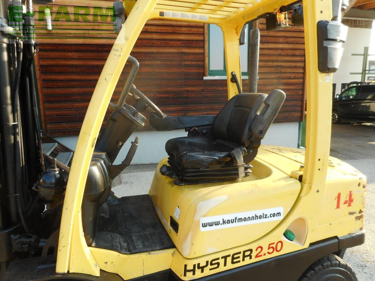 Frontstapler des Typs Hyster h2.5ft triplex 4,95m + ss + zv, Gebrauchtmaschine in ST. NIKOLAI/DR. (Bild 8)