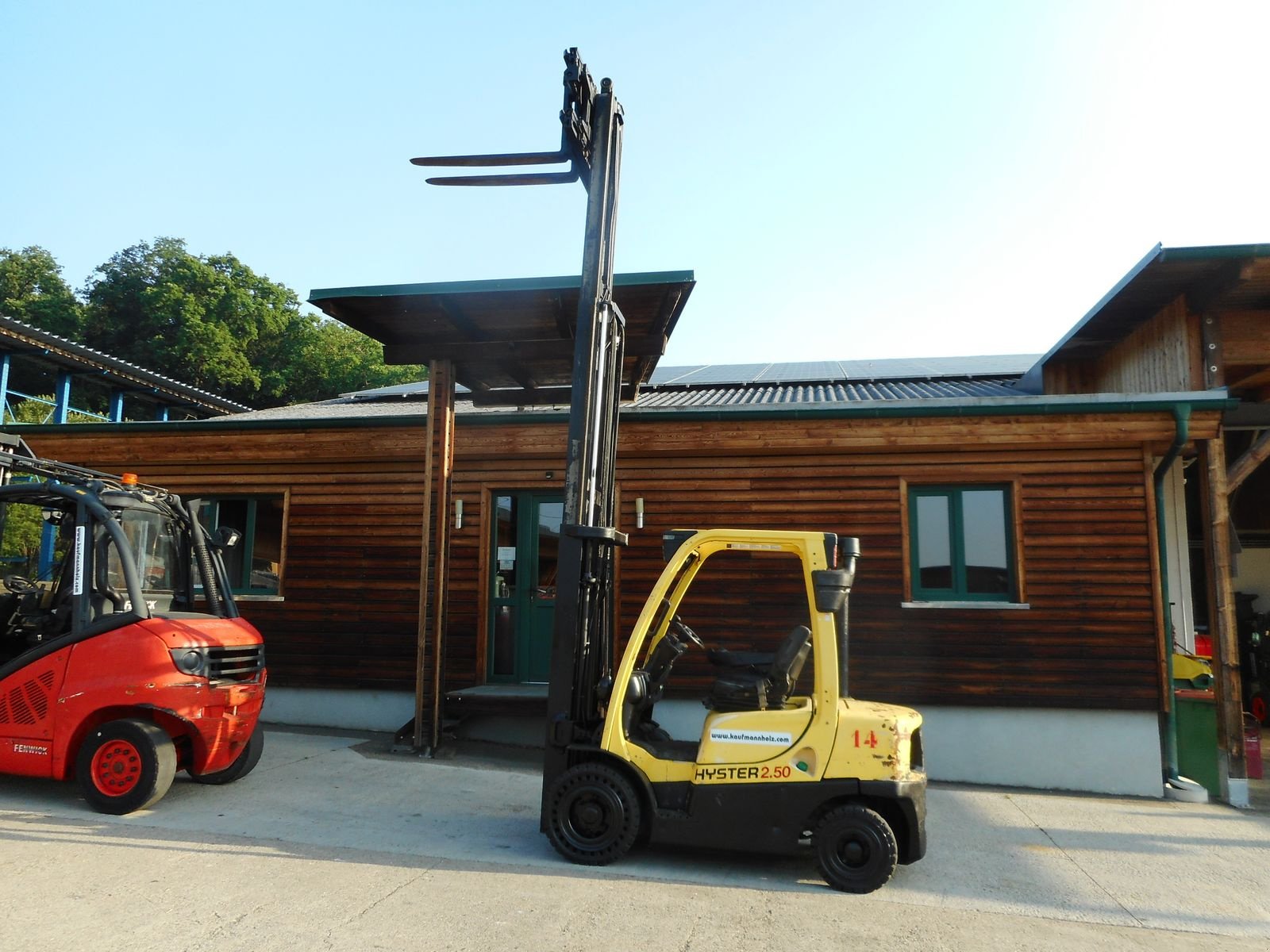 Frontstapler typu Hyster H2.5FT Triplex 4,95m + SS + ZV, Gebrauchtmaschine v St. Nikolai ob Draßling (Obrázek 17)