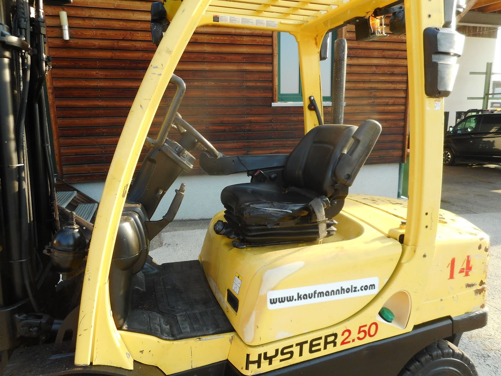 Frontstapler typu Hyster H2.5FT Triplex 4,95m + SS + ZV, Gebrauchtmaschine v St. Nikolai ob Draßling (Obrázek 8)