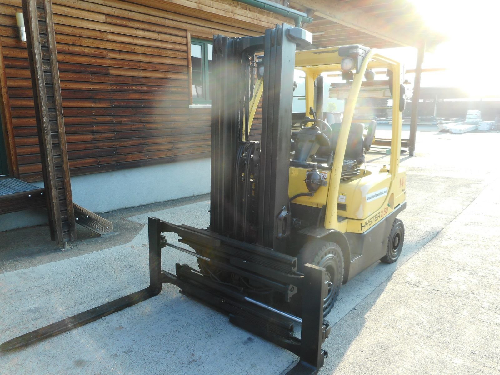 Frontstapler typu Hyster H2.5FT Triplex 4,95m + SS + ZV, Gebrauchtmaschine v St. Nikolai ob Draßling (Obrázek 2)