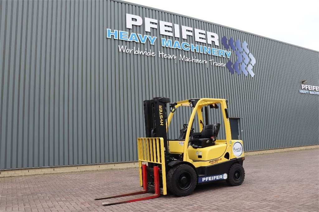 Frontstapler des Typs Hyster H3.0FT Valid inspection, *Guarantee! Diesel, Tripl, Gebrauchtmaschine in Groenlo (Bild 1)