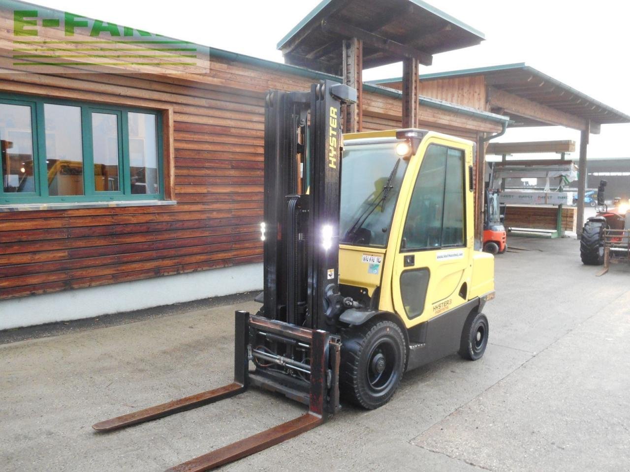 Frontstapler del tipo Hyster h3.5ft triplex 5,2m + ss + zv + kabine mit heizu, Gebrauchtmaschine en ST. NIKOLAI/DR. (Imagen 2)