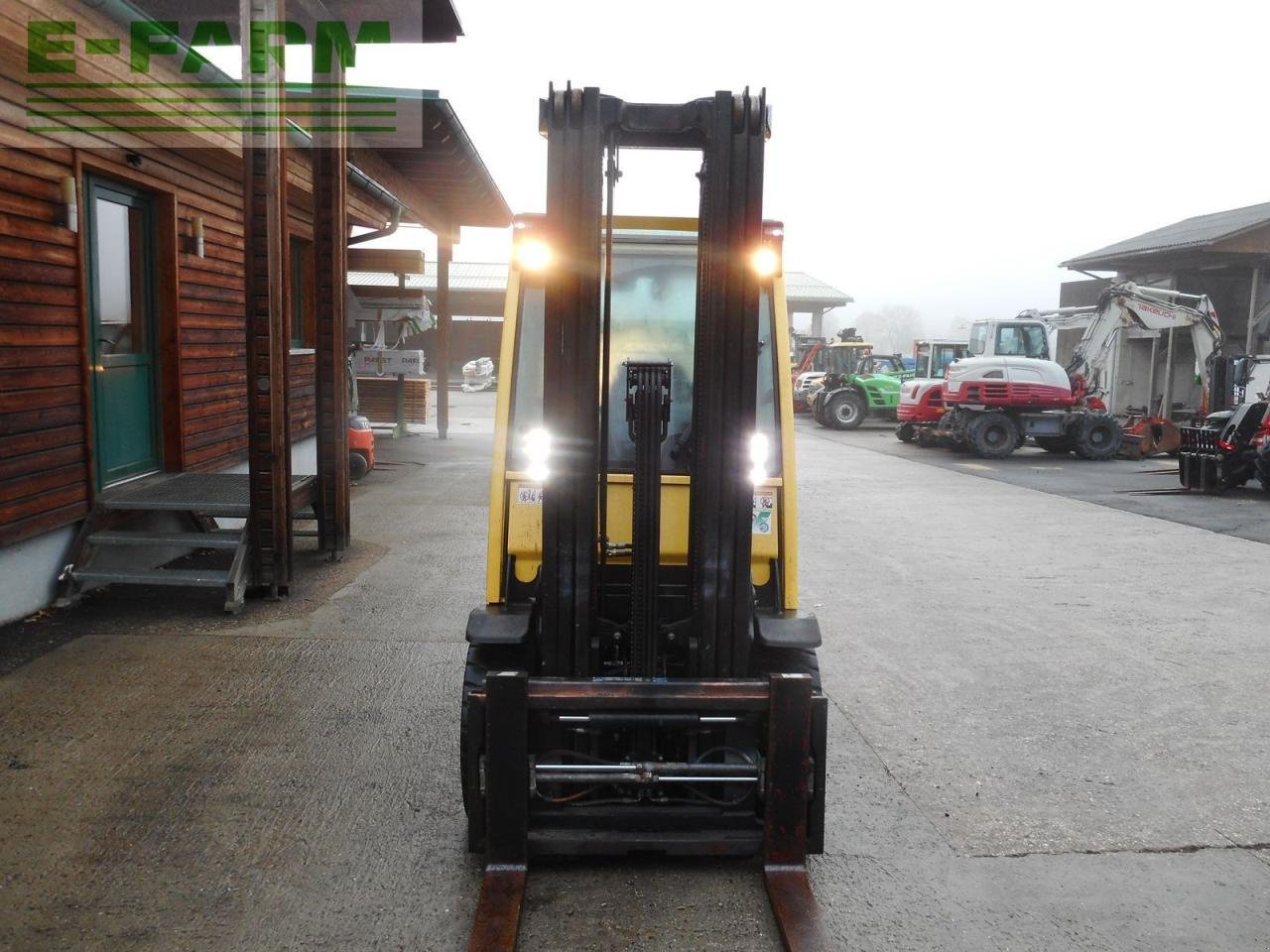 Frontstapler del tipo Hyster h3.5ft triplex 5,2m + ss + zv + kabine mit heizu, Gebrauchtmaschine en ST. NIKOLAI/DR. (Imagen 7)