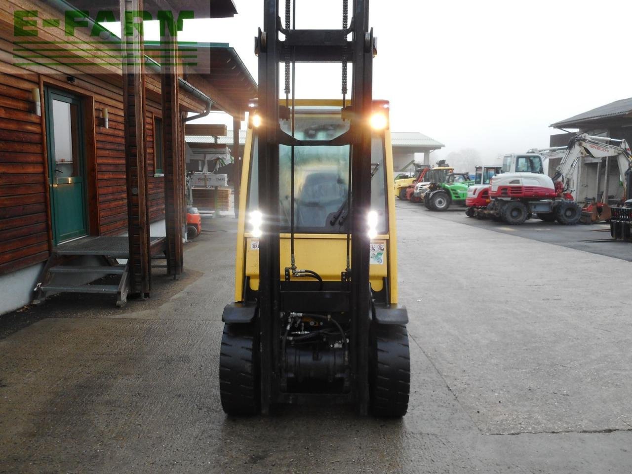Frontstapler del tipo Hyster h3.5ft triplex 5,2m + ss + zv + kabine mit heizu, Gebrauchtmaschine en ST. NIKOLAI/DR. (Imagen 19)
