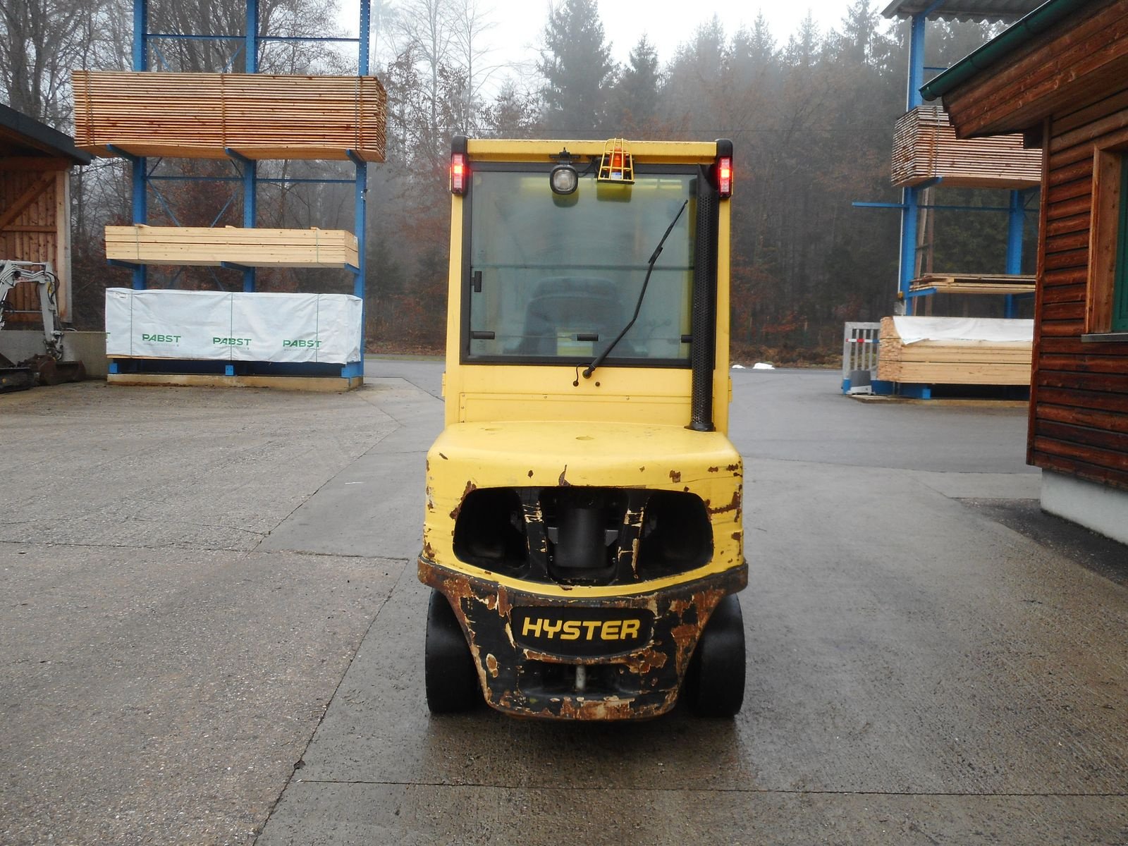 Frontstapler des Typs Hyster H3.5FT Triplex 5,2m + SS + ZV + Kabine mit Heizu, Gebrauchtmaschine in St. Nikolai ob Draßling (Bild 3)