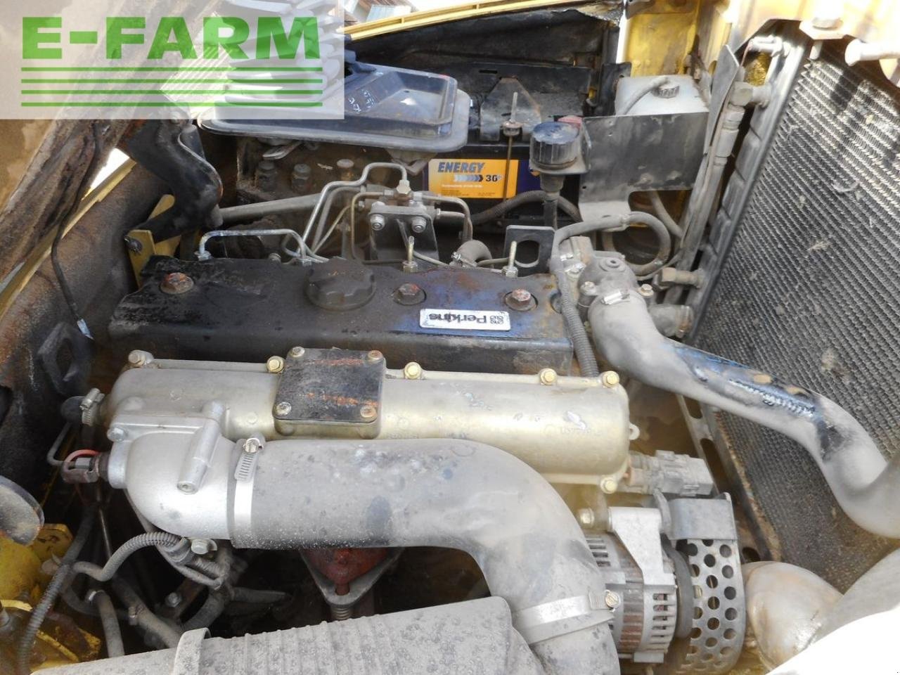 Frontstapler typu Hyster h4.50xm triplex 5m + ss, Gebrauchtmaschine v ST. NIKOLAI/DR. (Obrázek 6)