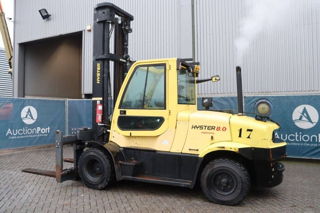 Frontstapler van het type Hyster H8.0FT, Gebrauchtmaschine in Antwerpen (Foto 3)